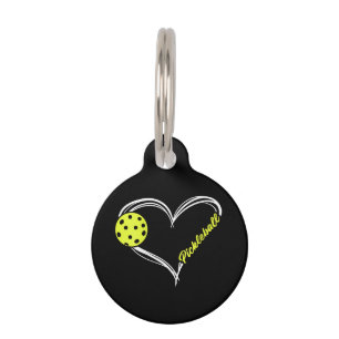 Womens Love Pickleball - cute pickleball match, I Pet Tag