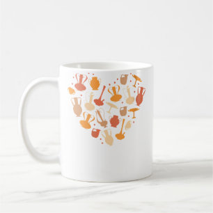 Womens Love Pottery Shirt For Women Heart Clay Pot Coffee Mug
