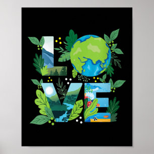 Womens Love World - Environmental Protection Poster