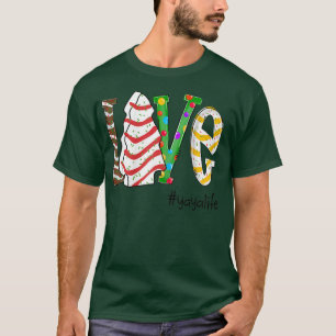 Womens Love Yayalife Christmas Grandma Gift Sweet  T-Shirt