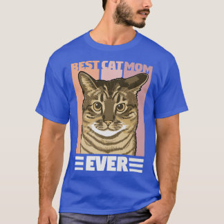 Womens Lovely cat lover love animals funny cat mum T-Shirt