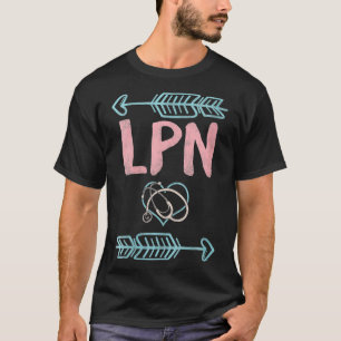 Womens LPN Licensed Practical Nurse Graduation Nur T-Shirt