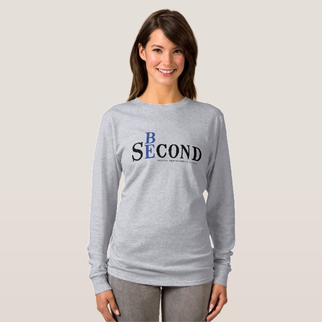 Womens LS grey shirt (Front Full)