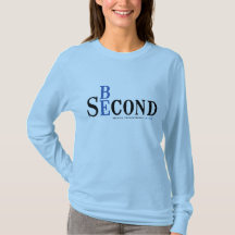 Womens LS lt blue shirt