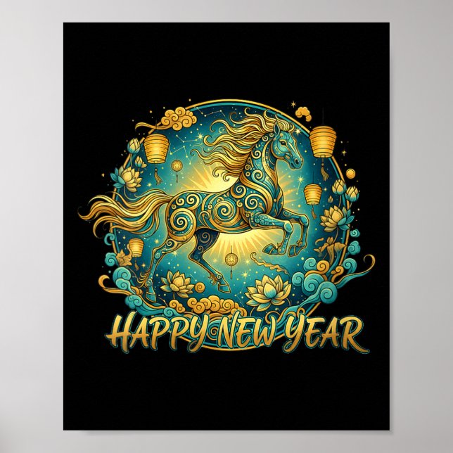 Womens Lunar New Year Happy Chinese New Year Of Th Poster (Front)
