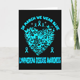 Womens Lymphedema Disease Month In May We Wear Blu Card
