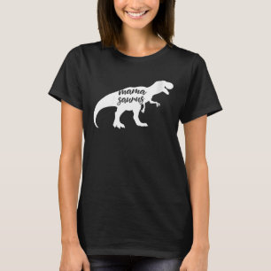 Womens Mama Dinosaur Mamasaurus T-Shirt