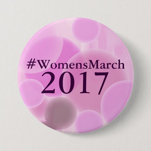 Women's March 2017 button (Front)