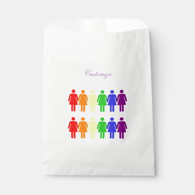 women's march 2017 favour bag (Front)