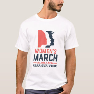 Women's March Alabama Hear Our Voice T-Shirt