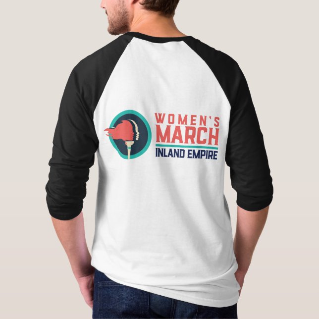 Women's March Inland Empire 3/4 Sleeve Shirt (Back)