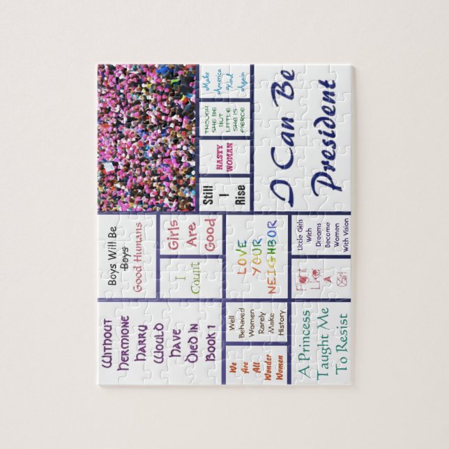 Women's March Jigsaw Puzzle (Vertical)