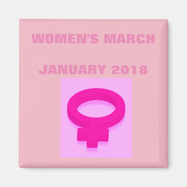 WOMEN'S MARCH MAGNET (Front)