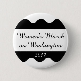 Women's March on Washington 6 Cm Round Badge