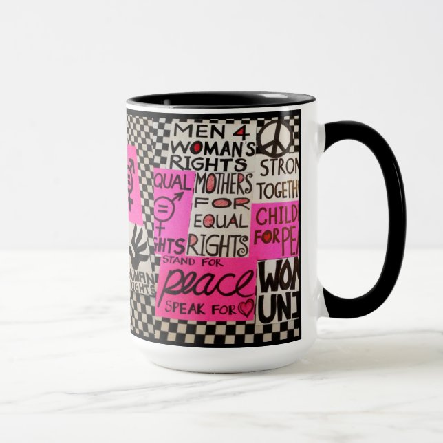 Women's March Posters Mug (Right)