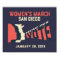 Women's March San Diego Official March Poster