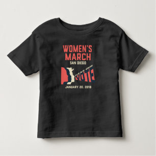 Women's March San Diego Official Toddler T-shirt