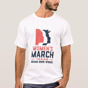 Women's March Texas Hear Our Voice T-Shirt