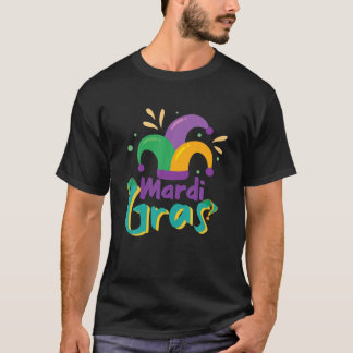 Womens Mardi Gras - Mask Mardi Gras T-Shirt