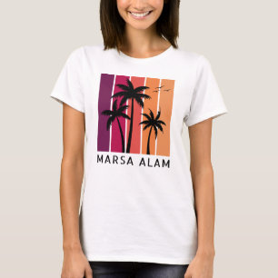 Women's Marsa Alam Vintage Sunset T-Shirt