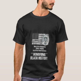 Womens Mary Eliza Mahoney first African American N T-Shirt