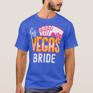 Womens Matching Las Vegas Wedding Bride and Groom T-Shirt
