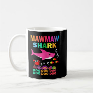 Womens Mawmaw Shark Shirt Matching Family Mother's Coffee Mug