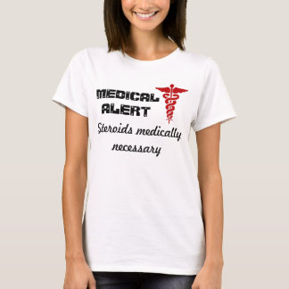 Womens medical alert shirt