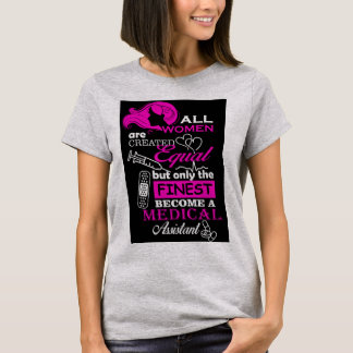 Womens medical assistant T-shirt