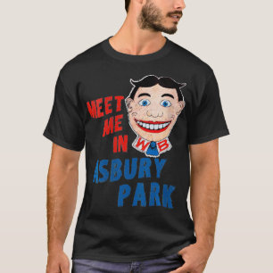 Womens Meet Me in Asbury Park Iconic Tillie VNeck  T-Shirt