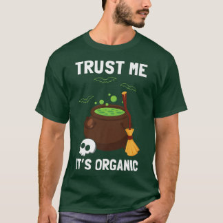 Womens men Scary spooky Halloween witches funny qu T-Shirt