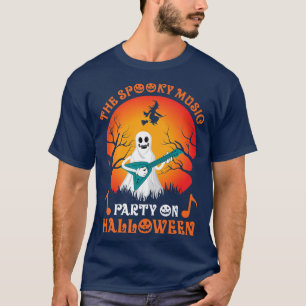 Womens men Scary spooky Halloween witches funny qu T-Shirt