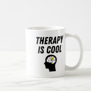 Womens Mental Health Awareness Shirt Therapy Is Co Coffee Mug