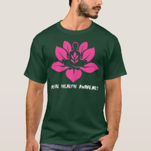 Womens Mental Health Awareness Yoga 6938 3064 T-Shirt