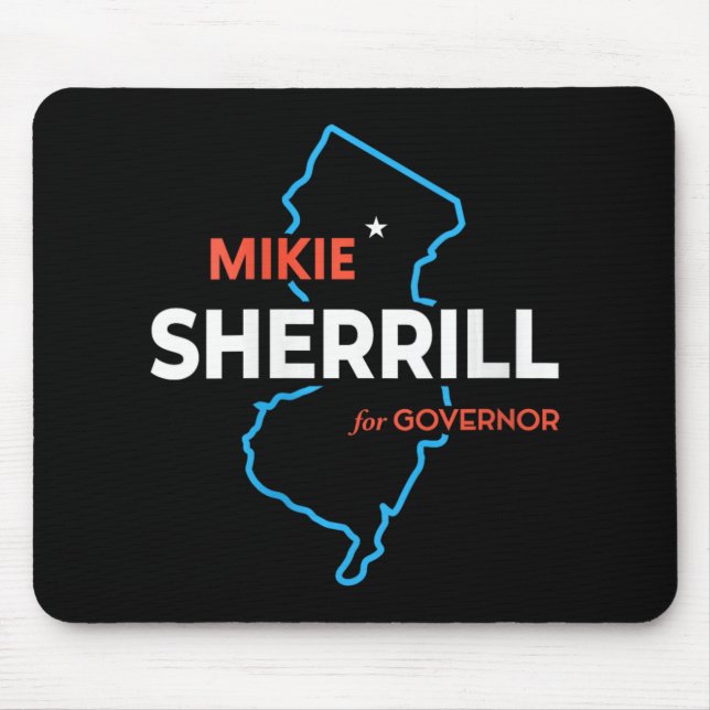 Womens Mikie Sherrill New Jersey Governor Election Mouse Pad (Front)