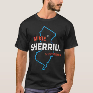 Womens Mikie Sherrill New Jersey Governor Election T-Shirt