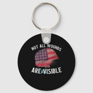 Womens Military Veteran Post Traumatic Ptsd Mental Key Ring
