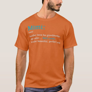 Womens Mimi Gift  Definition  T-Shirt
