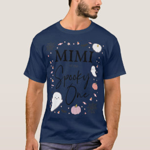 Womens Mimi of the Spooky One Girl First Birthday T-Shirt