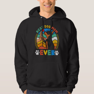 Womens Miniature Pinscher Best Dog Mum Ever Dog  R Hoodie
