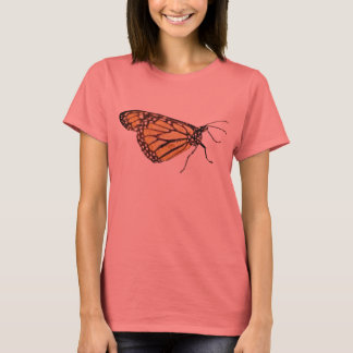 Women's Monarch Butterfly Ringer T-Shirt