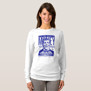 Women's Money Art Long Sleeve Shirt - Smart Casual