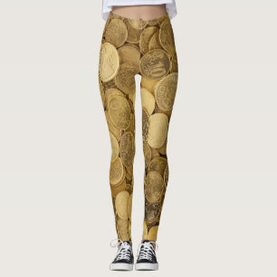 Women's Money Coins Change Leggings