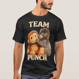Women's monkey team punch T-Shirt