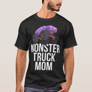 Womens Monster Truck Mum Monster Truck animal love T-Shirt