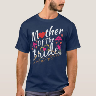Womens Mother of the Bride Cute Wedding Bridal Par T-Shirt