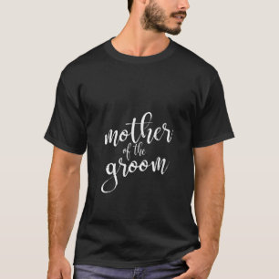 Womens Mother Of The Groom Matching Bridal Shower  T-Shirt