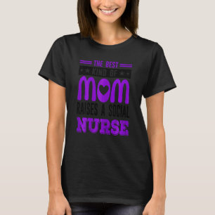 Womens Mother's Day The Best Kind Of Mum Raises A  T-Shirt