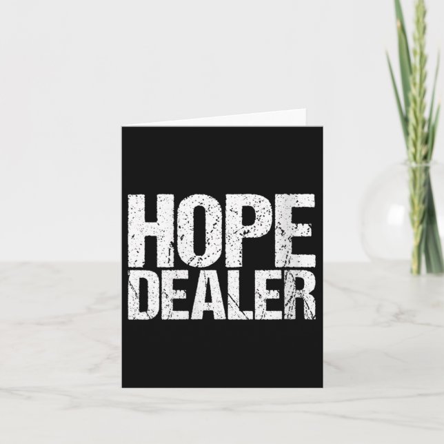 Womens Motivational Hope Er V-neck  Card (Front)