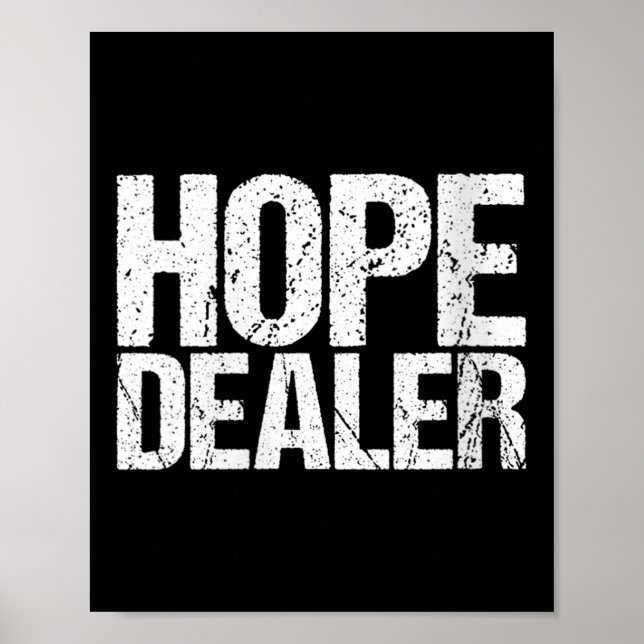 Womens Motivational Hope Er V-neck  Poster (Front)